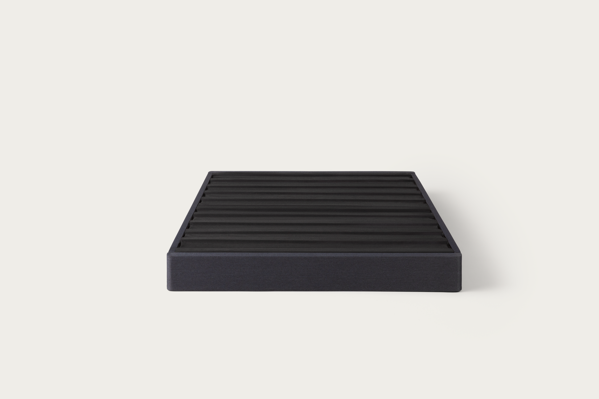 The front view of the Tuft and Needle box foundation